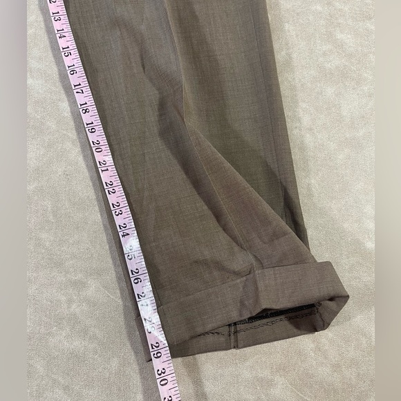 Zanella Brown Dress Pants Men’s 38 - Picture 8 of 8
